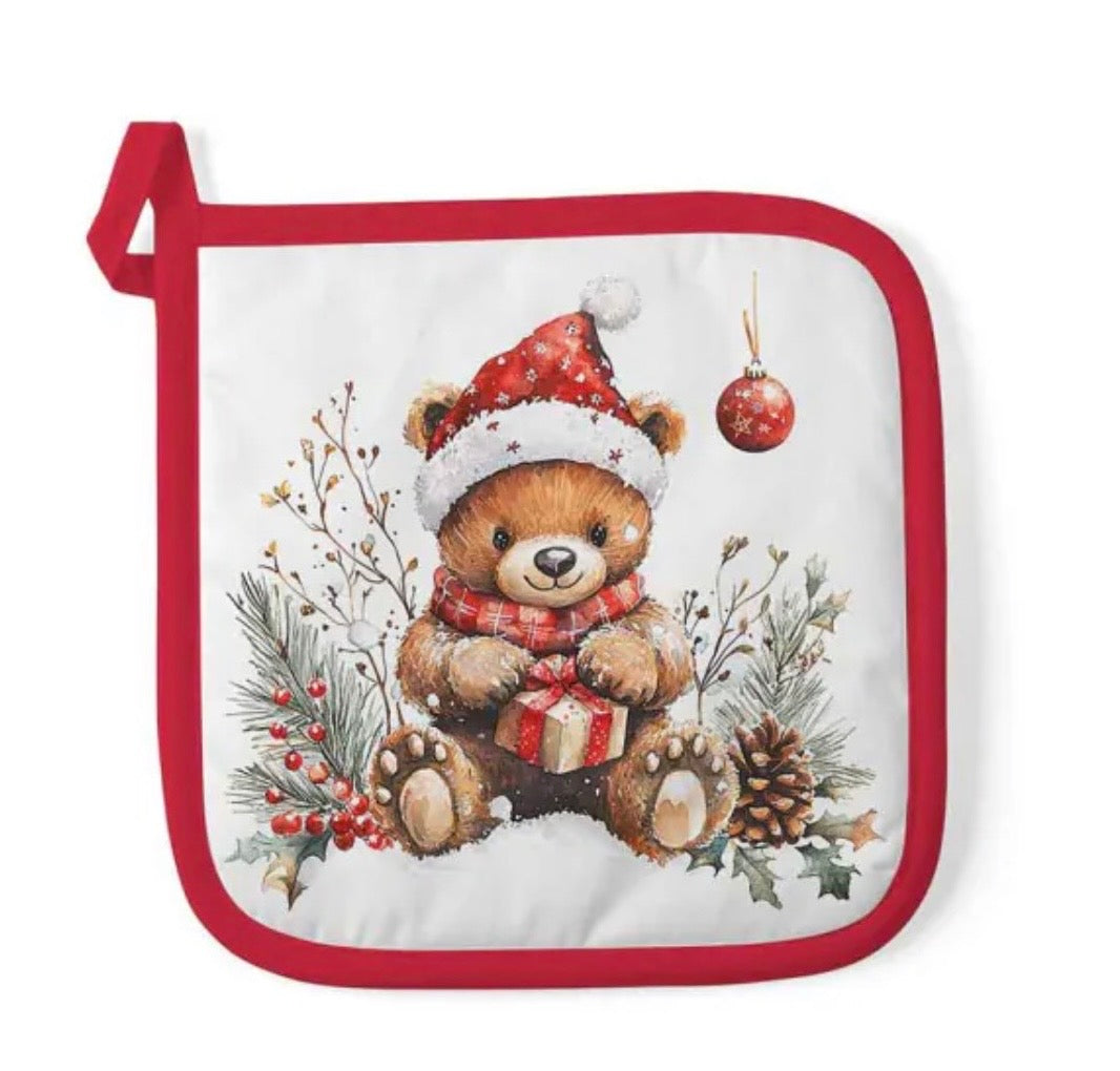 Topfhalter Teddys Gift 20 x 20 cm von Ambiente