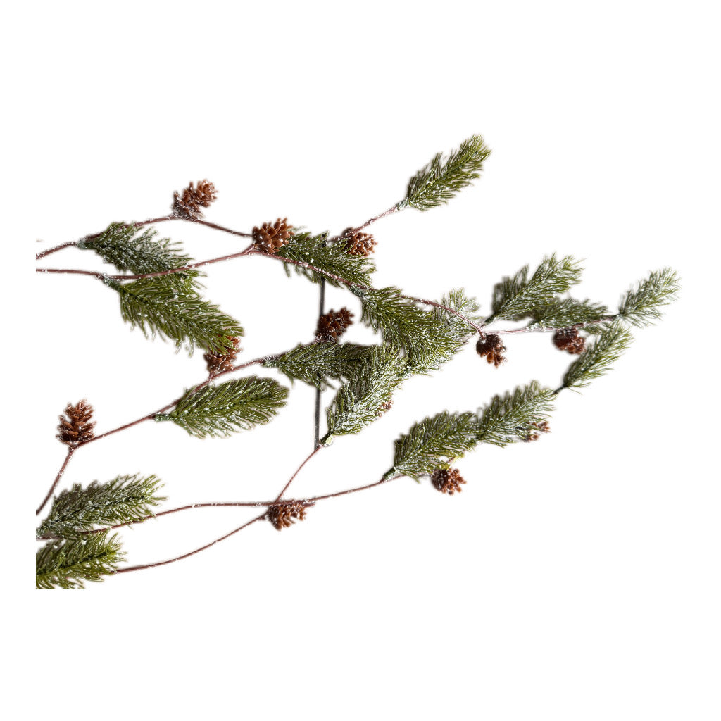 Tannenzweige für Dekoration mit Zapfen 109 cm Länge