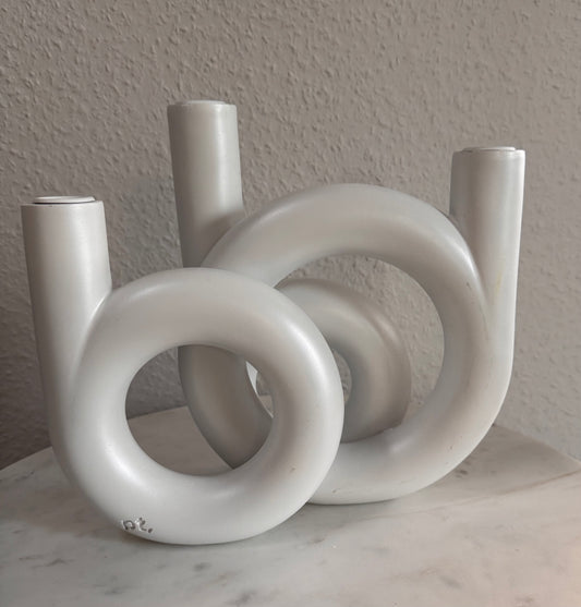 Kerzenhalter Ringeform v. Present Time Medium