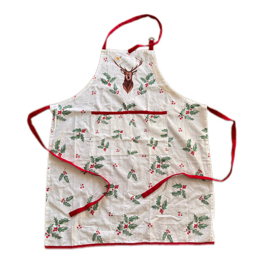 Küchenschürze mit Weihnachtsmotiv von  Clayre&Eef