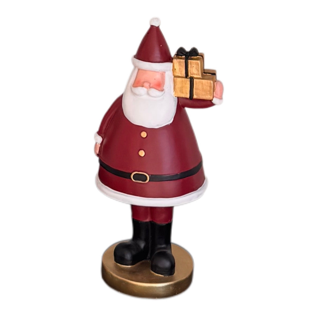 Santa Lilian in Bordeauxrot von Exner 11 x 8 x 22 cm