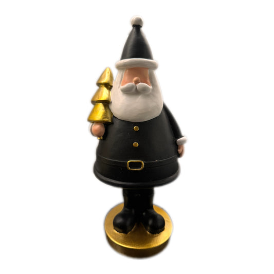 Santa Lilian in Schwarz von Exner 11 x 10 x 25 cm