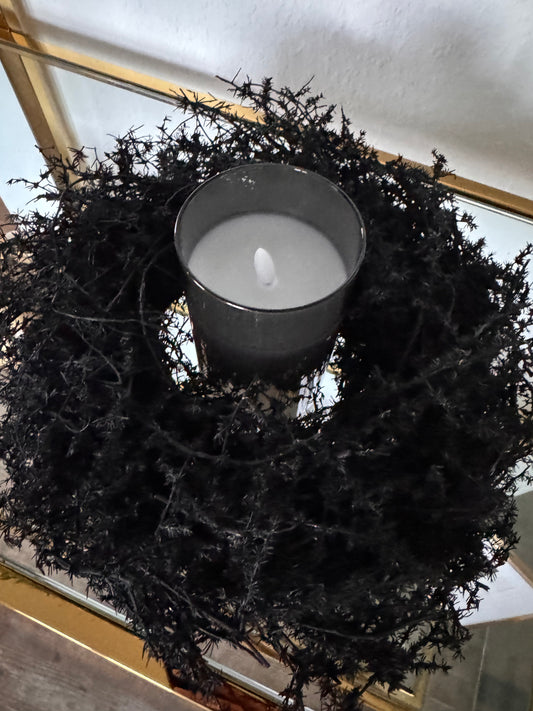 Asparagus Kranz schwarz ø 28 cm