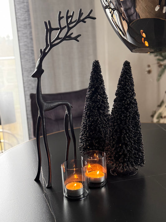 Tannenbaum Lumiére in Schwarz ca. 41 cm von Exner