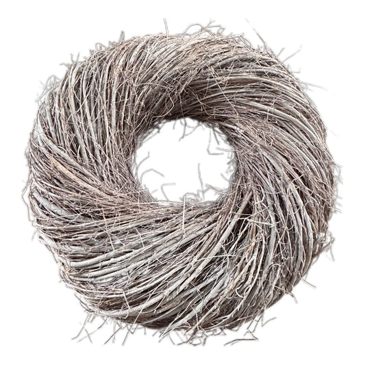 Willow Kranz in White Wash 60 x18 cm von Lauco