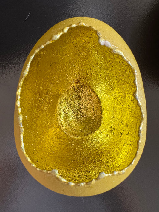 Windlicht in Ei Form Aza in  Grün von Exner 10 cm