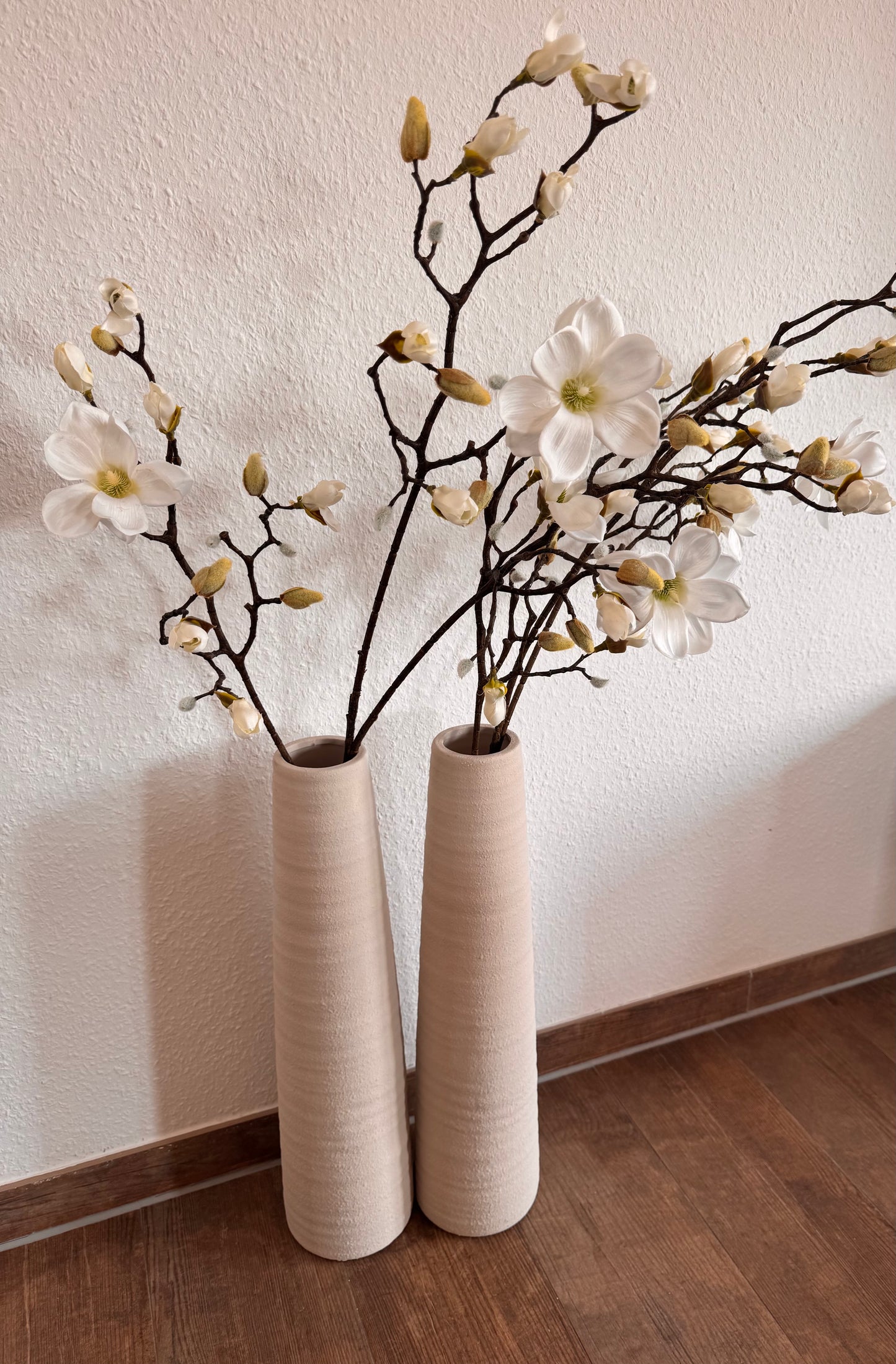 Blumenvase Walker Beige Gr.L