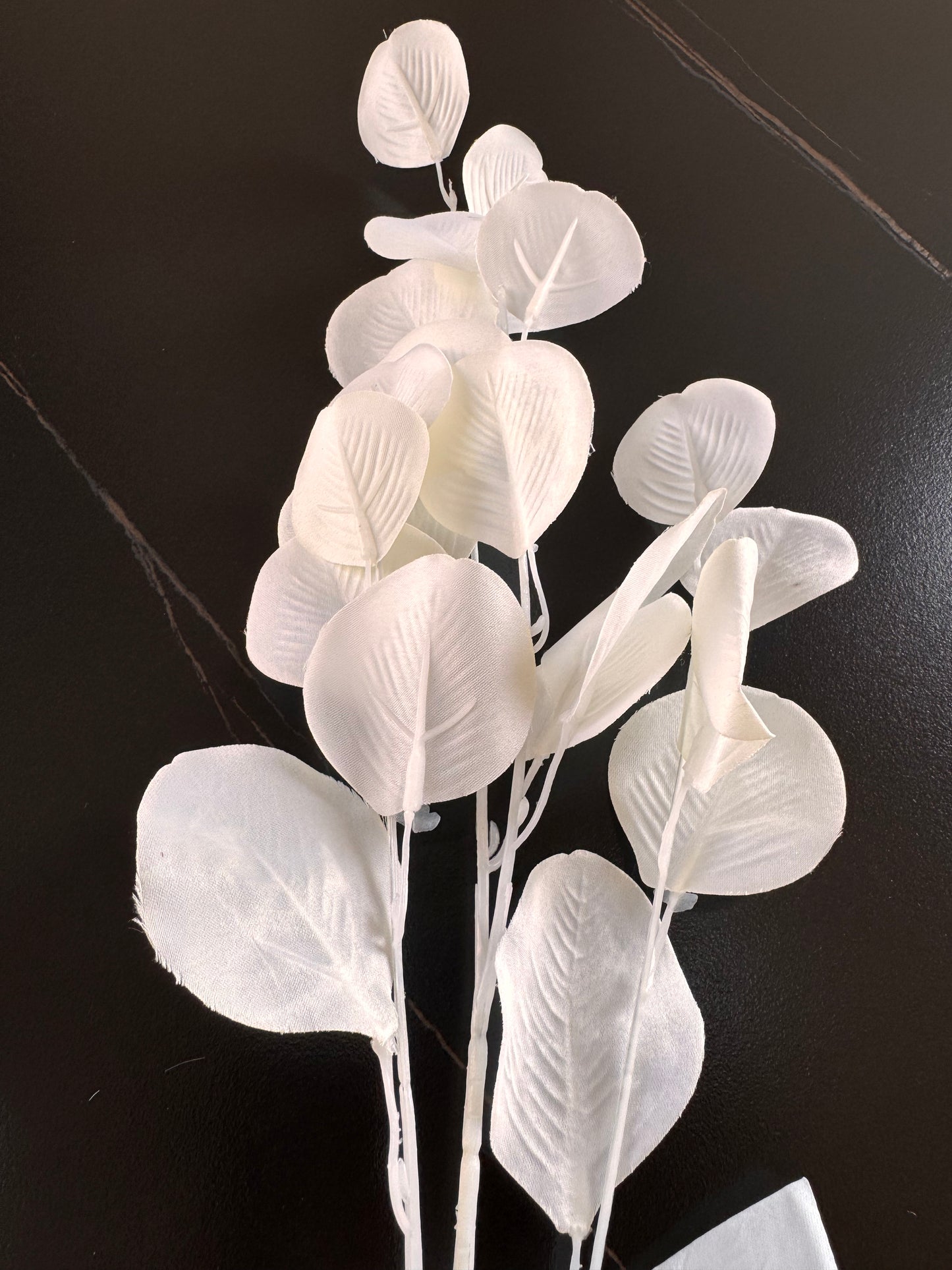 Eukalyptus Zweig in Weiß von Boltze Homeb ca. 90 cm