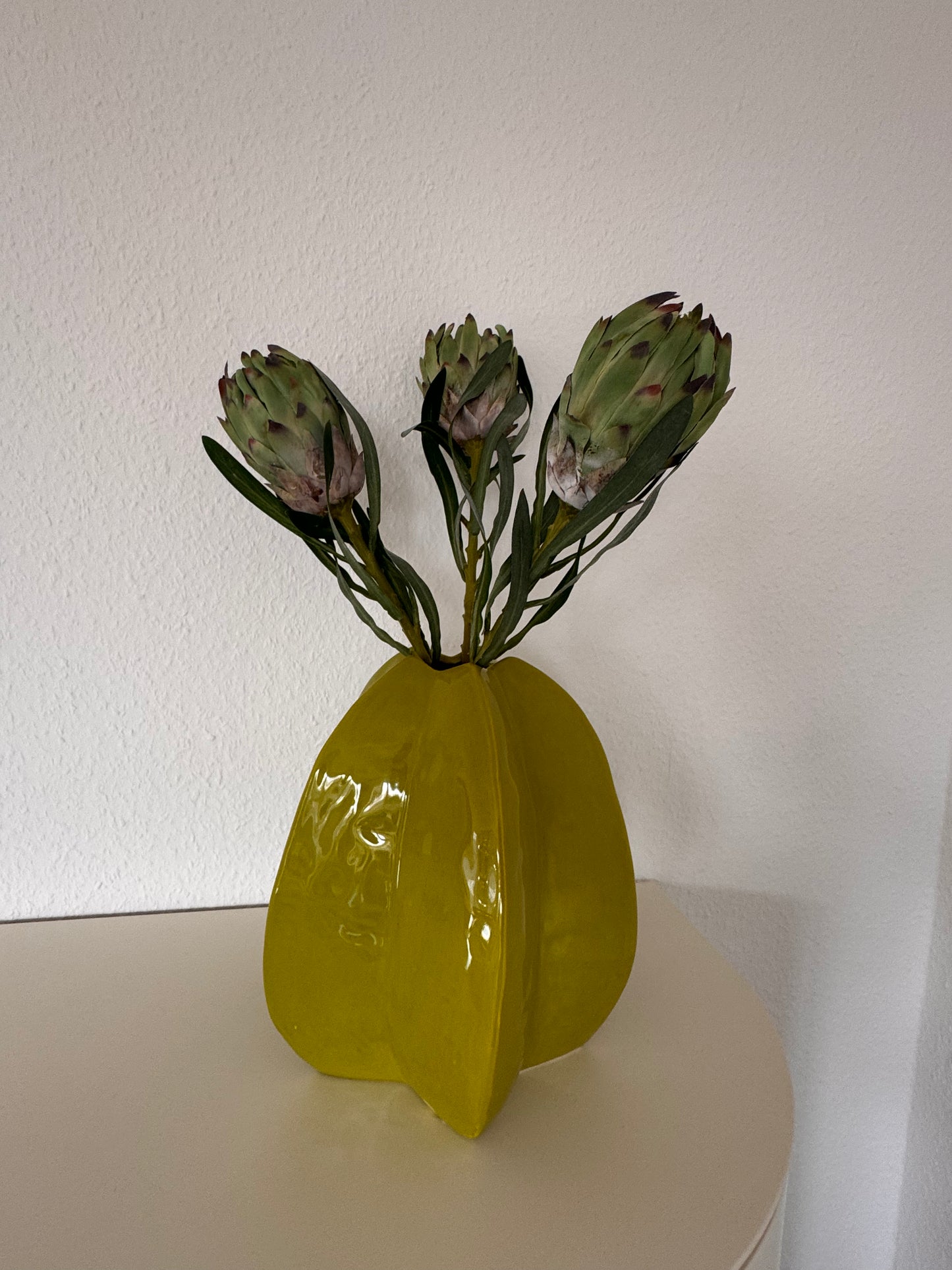 Blumenvase Sternfrucht grün XL von Countryfield