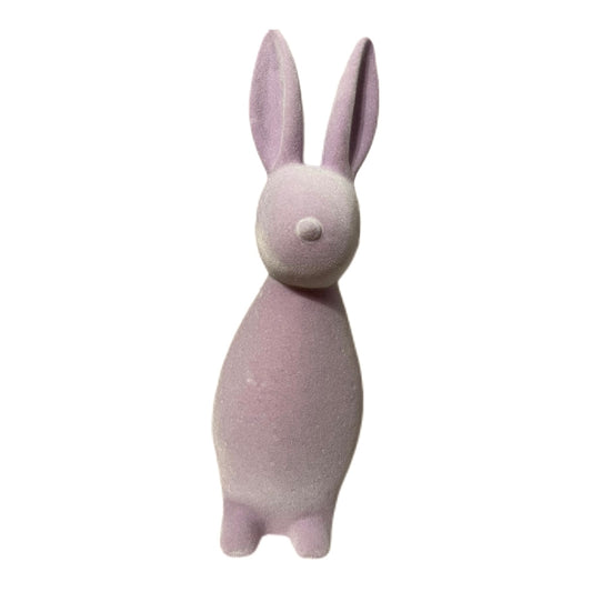 Osterhase "Nils" beflockt in Lavendel 47 cm
