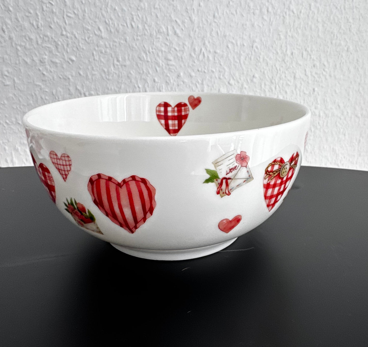 Schale / Bowl "Lovely hearts" von Ambiente 400 ml