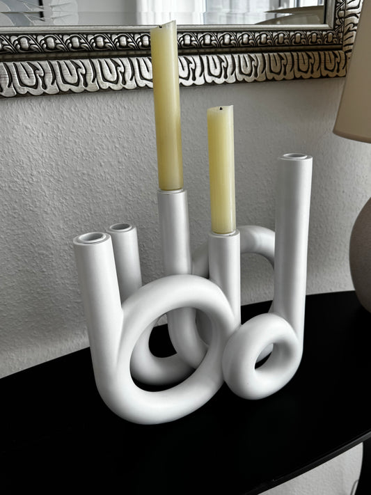 Kerzenhalter Ringeform v. Present Time Größe L