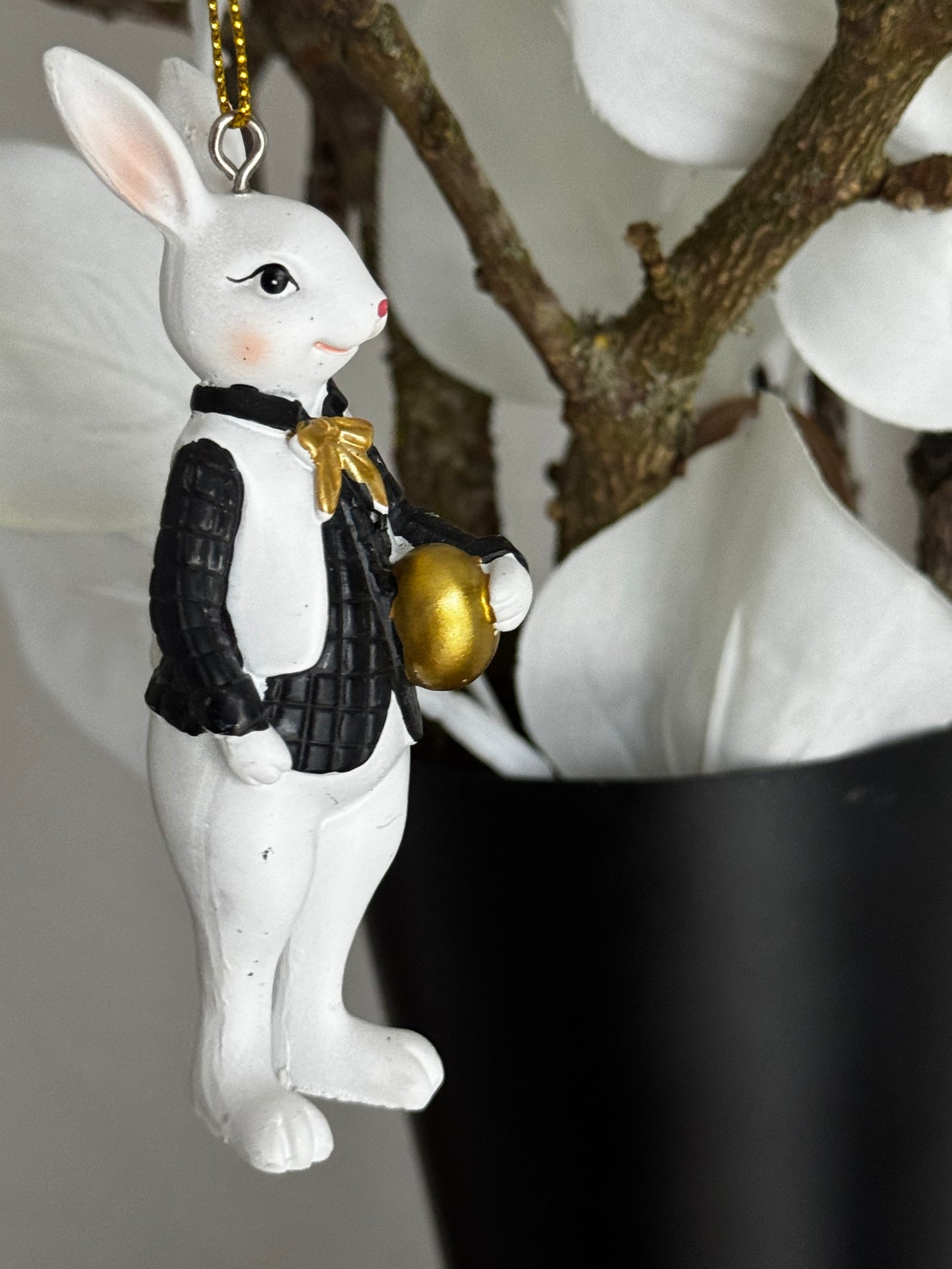 Dekorative Osteranhänger im eleganten Design von Clayre & Eef 2er Set