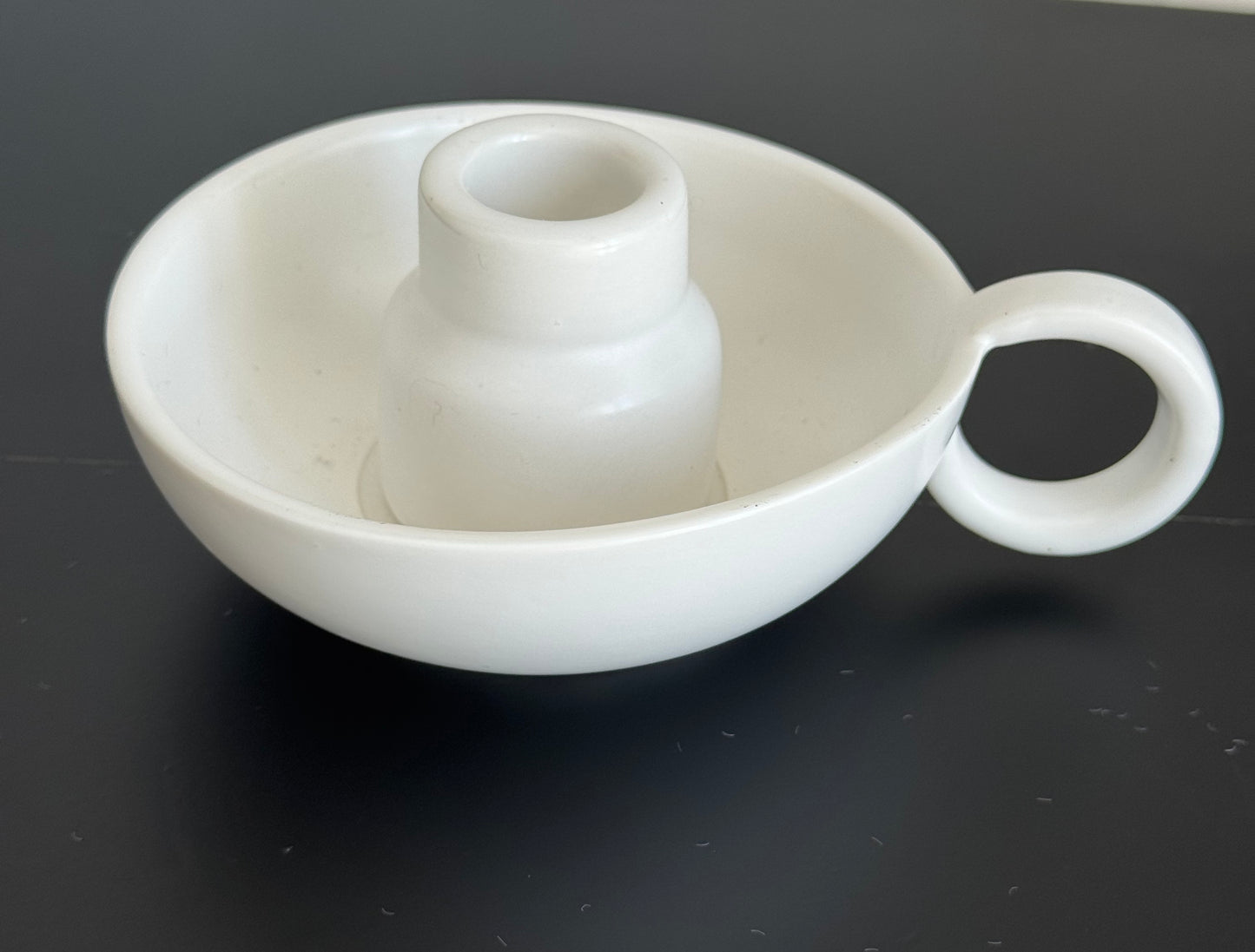 Kerzenhalter Chris in Weiß ø 14 cm von Leeff