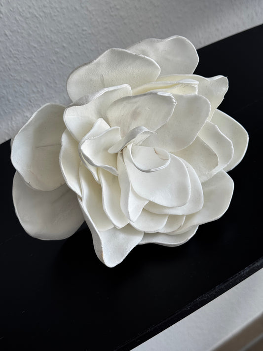Dekorative Blume in Weiß Laura ca. 22 cm by Luimes & Luimes