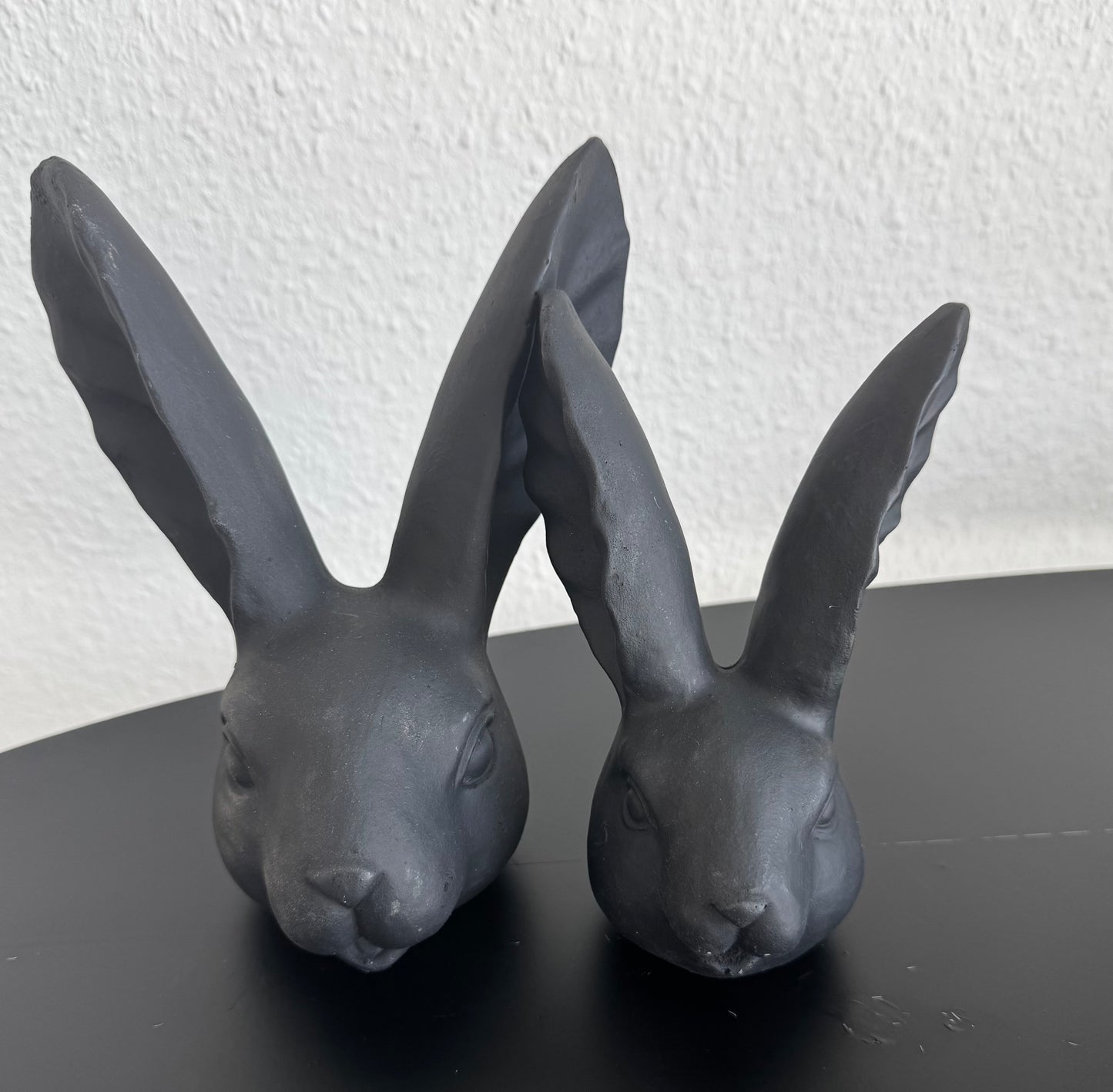 Hasenkopf Zonda in Schwarz Matt 16 cm von Exner