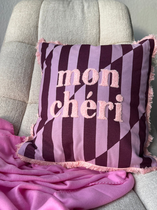 Deko Kissen "Mon Chéri" 45x45 cm von Dutch Decor