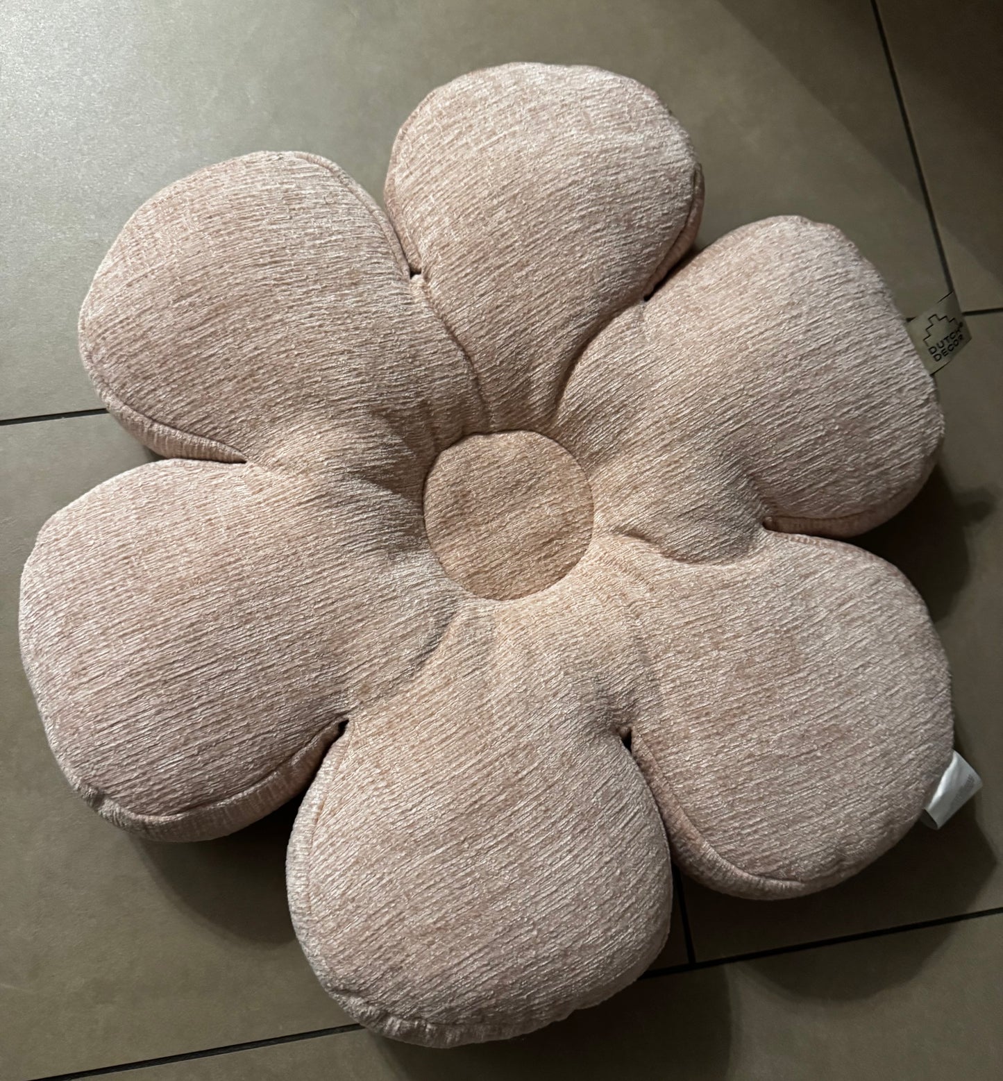 Deko Kissen "Bloom" in Rosé 43 cm von Dutch Decor