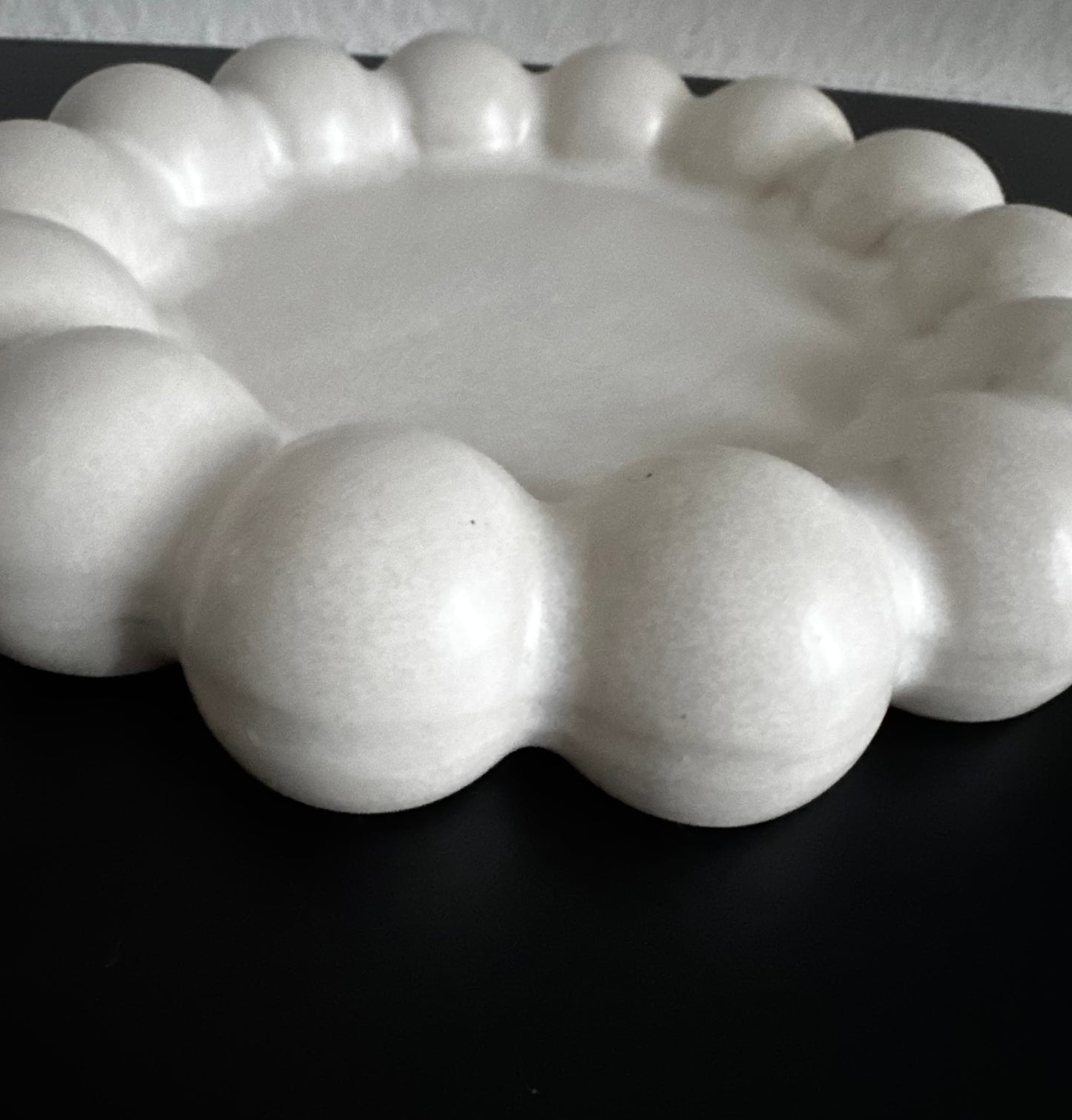 Dekoschale Bubble in Cremeweiß ø 20 cm von Wurm