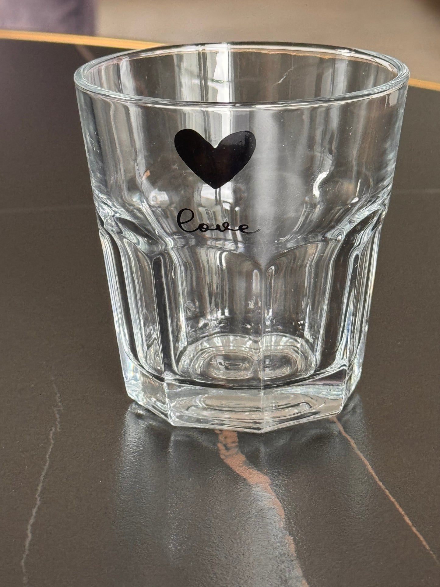 Glasgefäß  Love von Clayre & Eef 200 ml