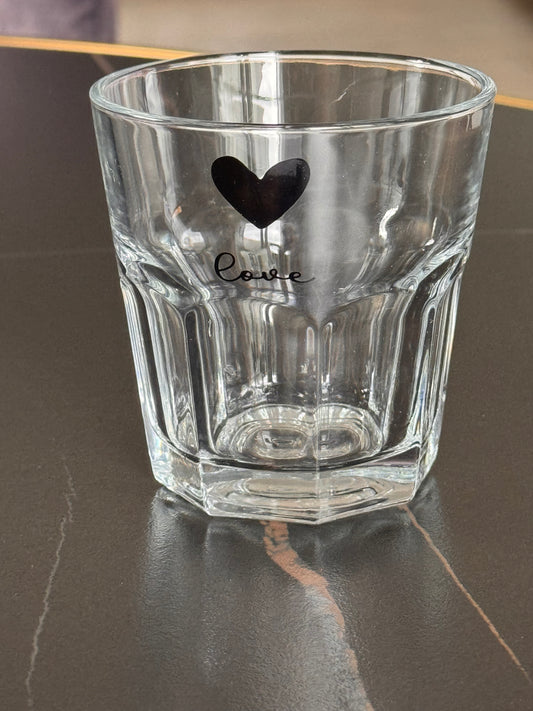 Glasgefäß  Love von Clayre & Eef 200 ml