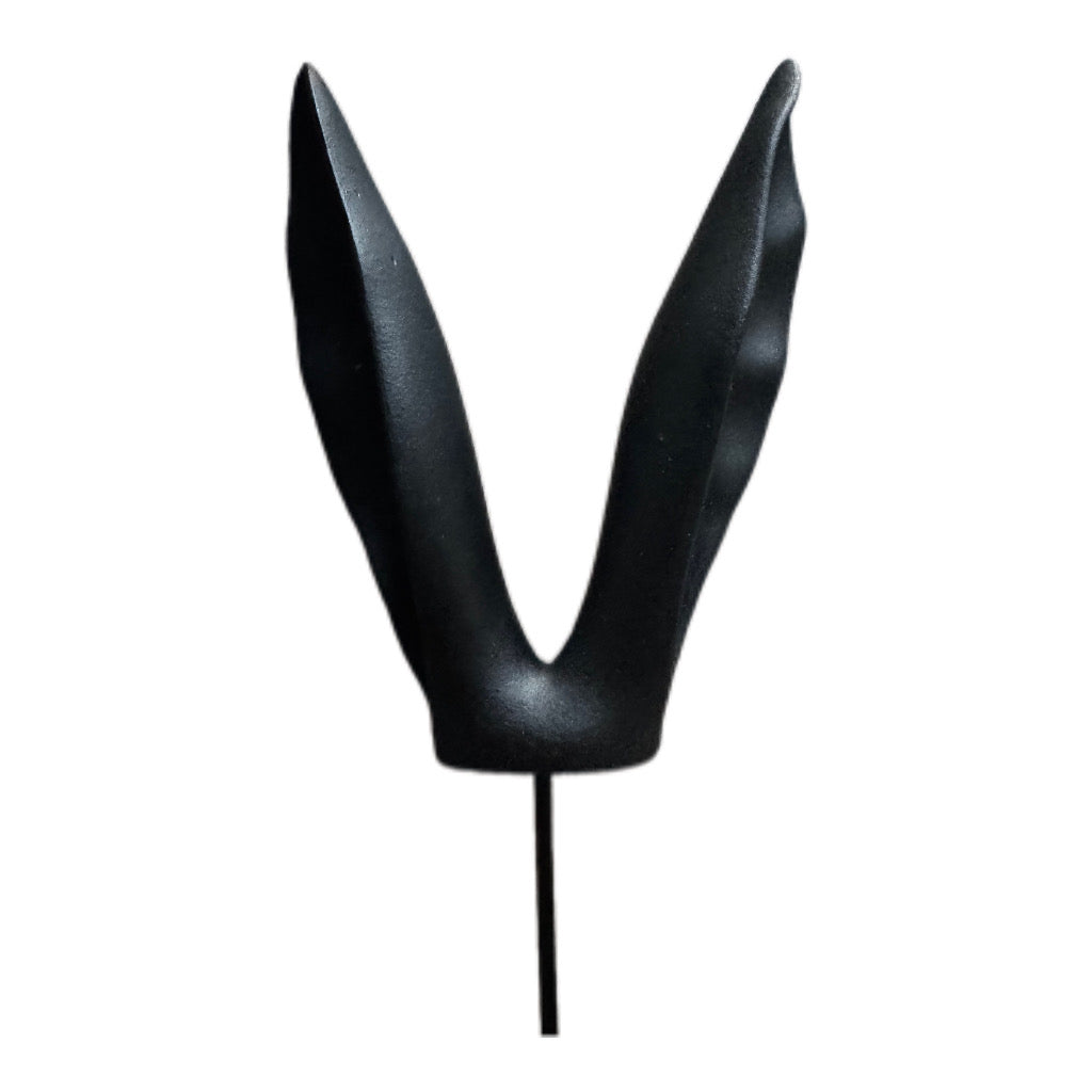 Hasenohren Stecker in Schwarz  von Exner 12 cm