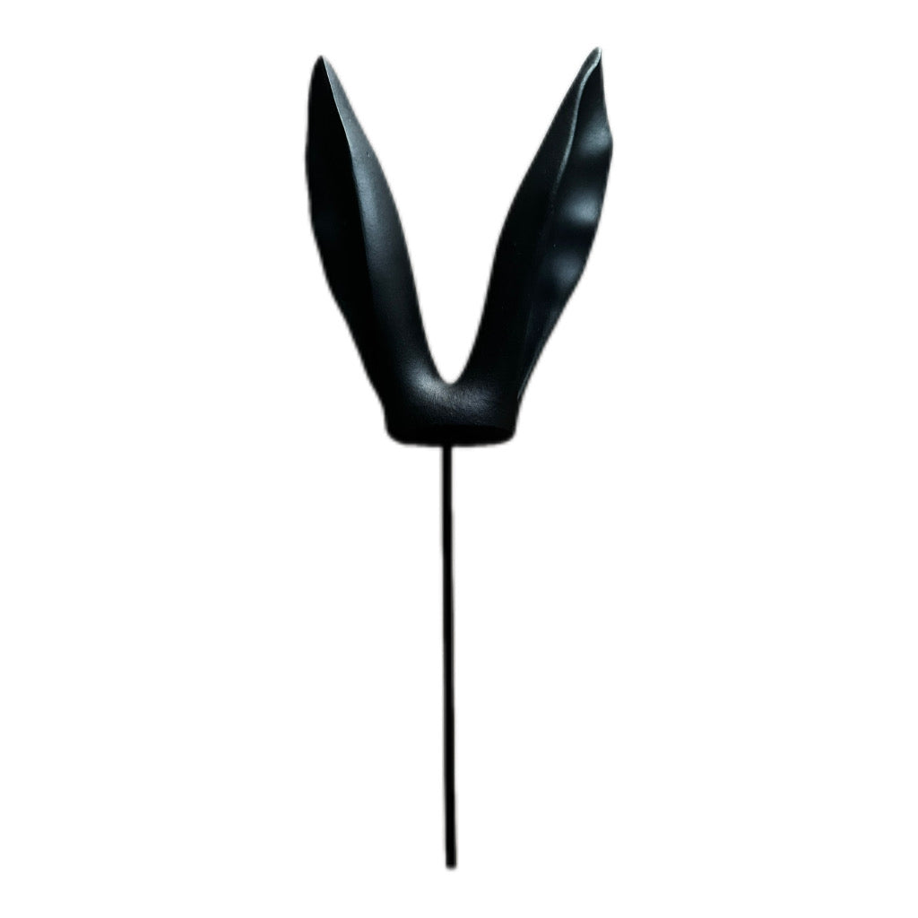 Hasenohren Stecker in Schwarz  von Exner 12 cm