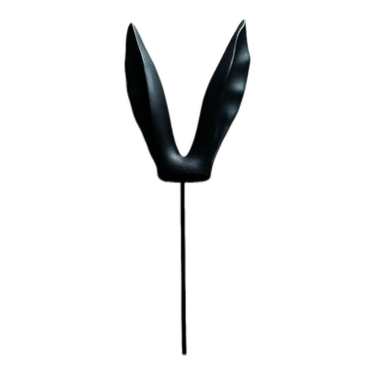 Hasenohren Stecker in Schwarz  von Exner 12 cm