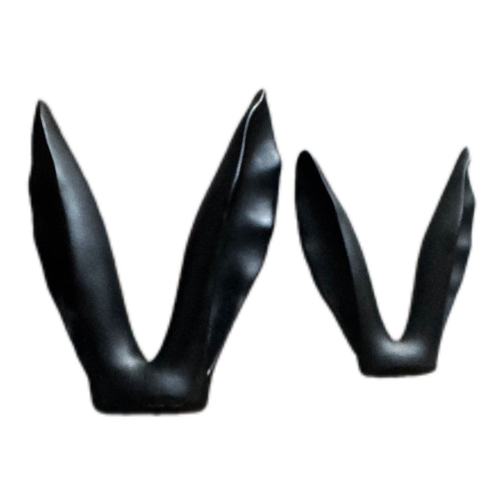 Hasenohren Stecker in Schwarz  von Exner 12 cm