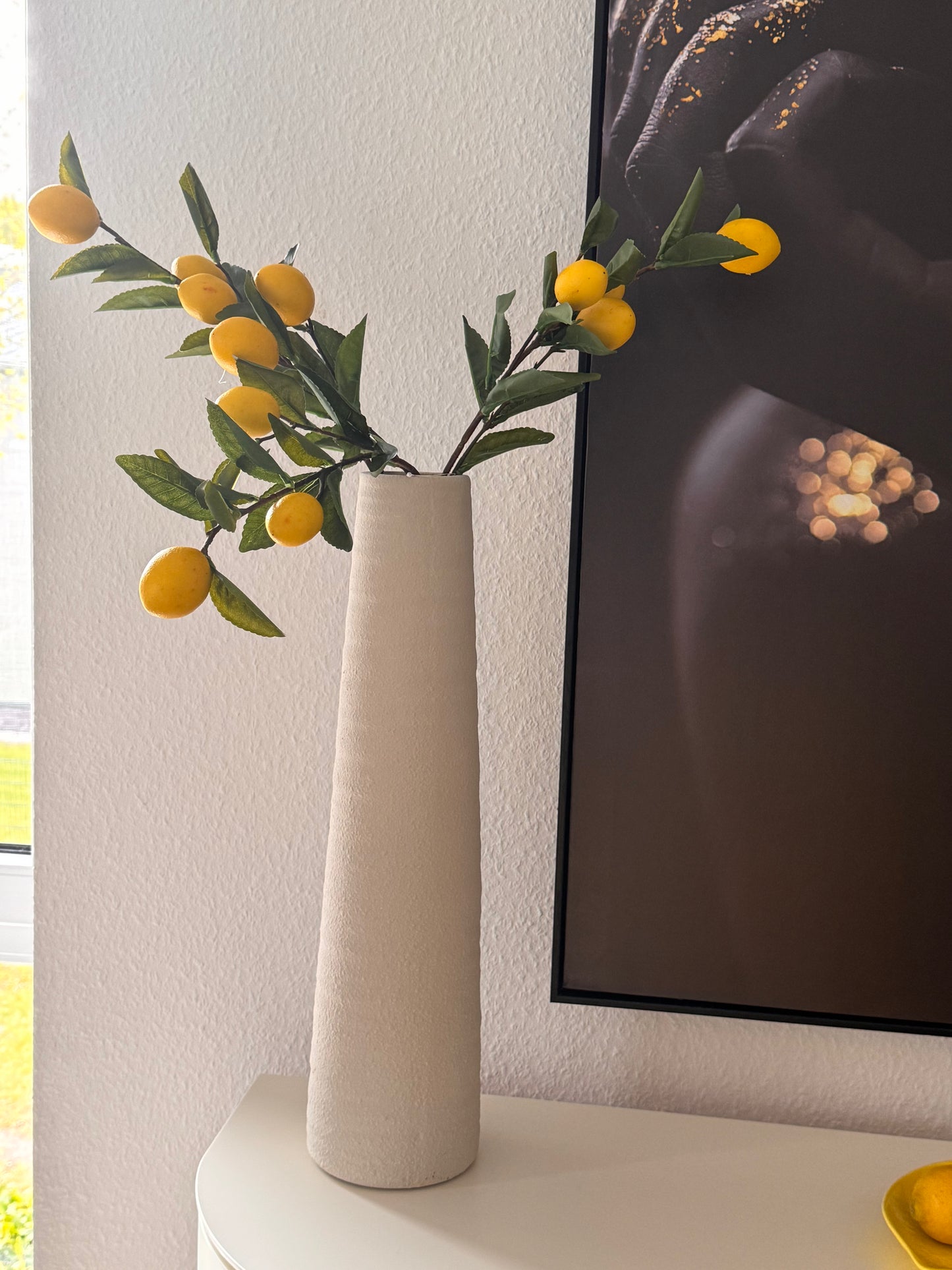 Blumenvase Walker Beige Gr.L