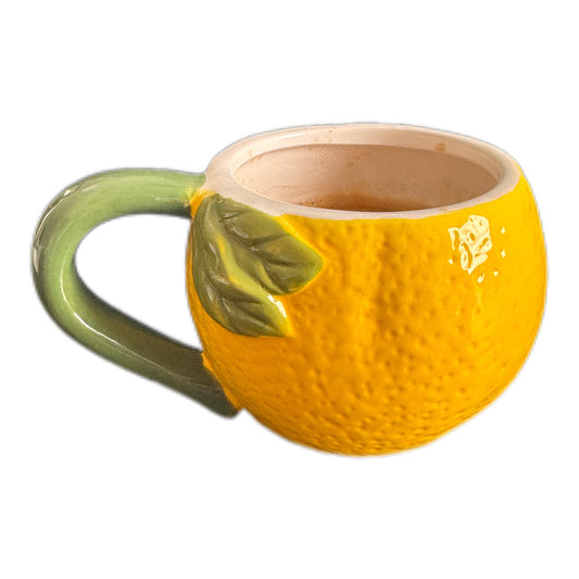 Becher Zitronen Motiv