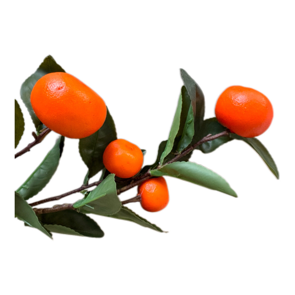 Künstiliche Orangen Zweige