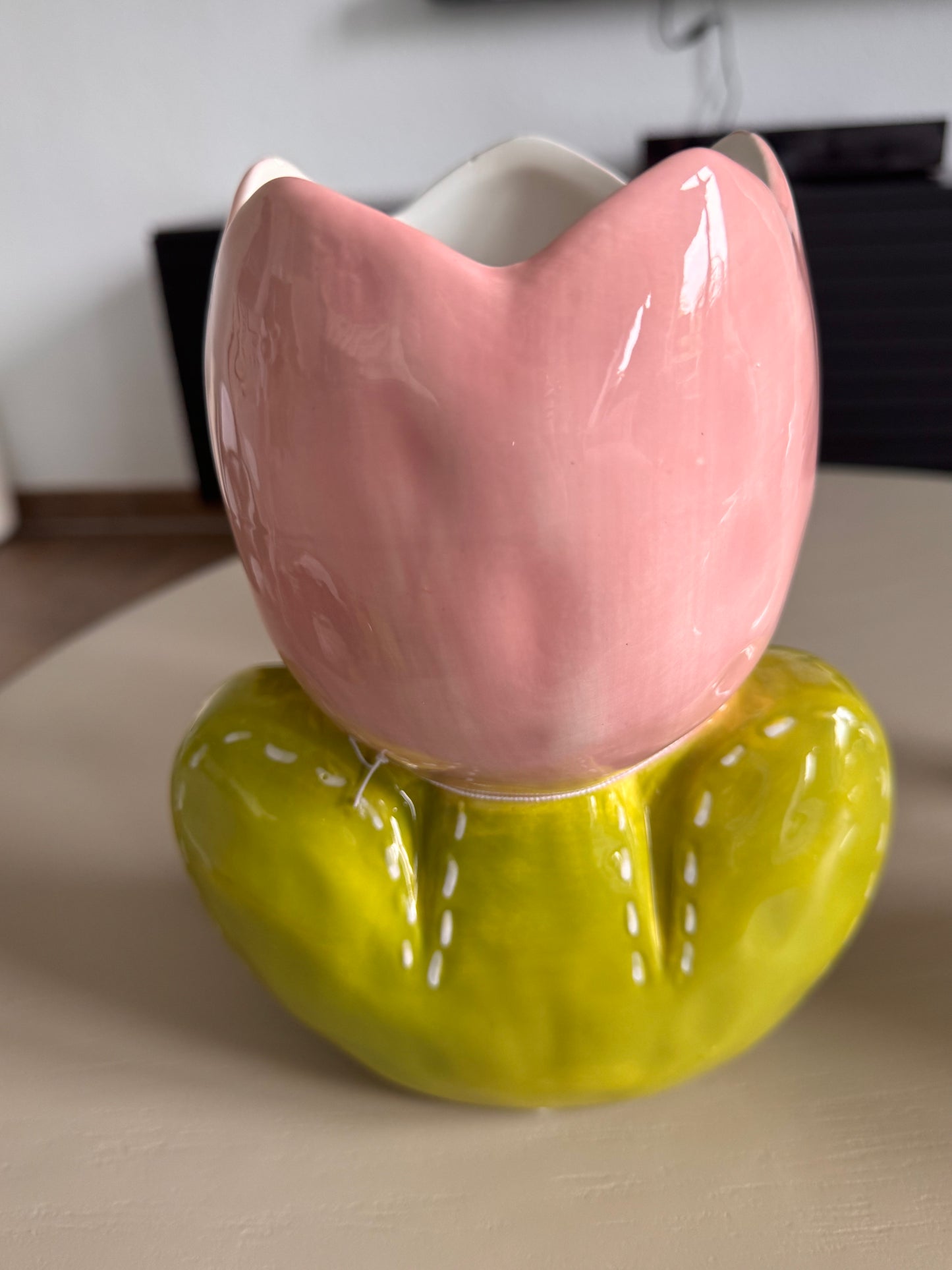 Tulpenvase aus Keramik