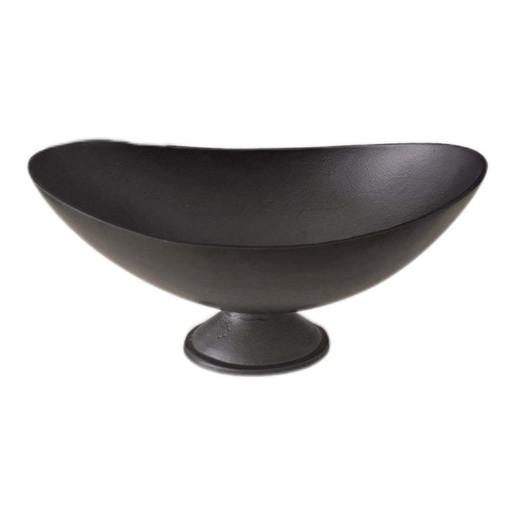 Schale Nana mit Fuss schwarz