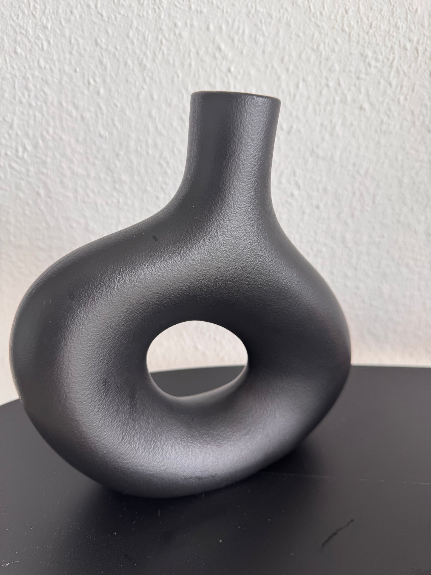 Blumenvasen Luna Set Schwarz