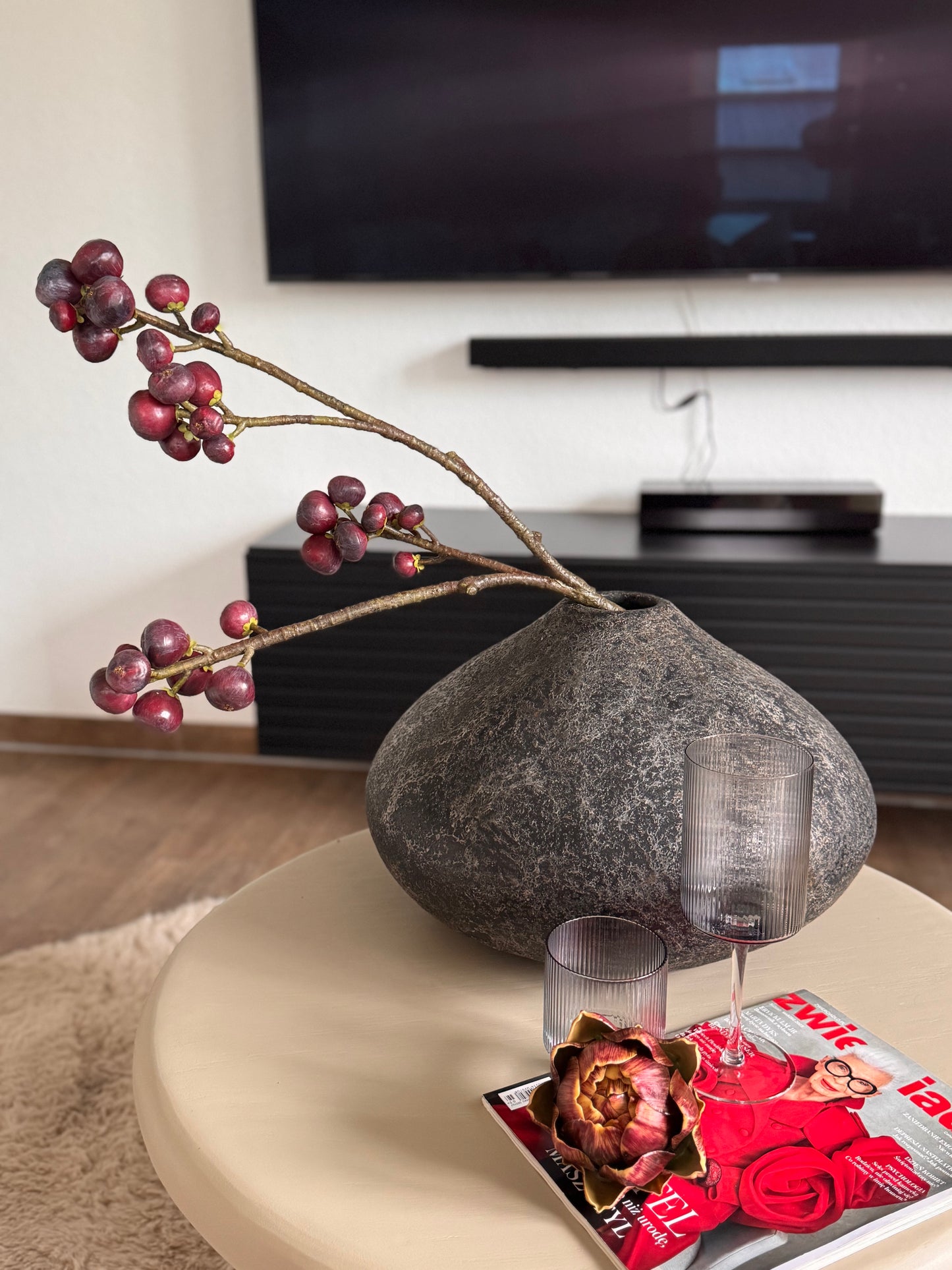 Künsticher Feigenzweig- Natürliche Frische für deine Dekoration