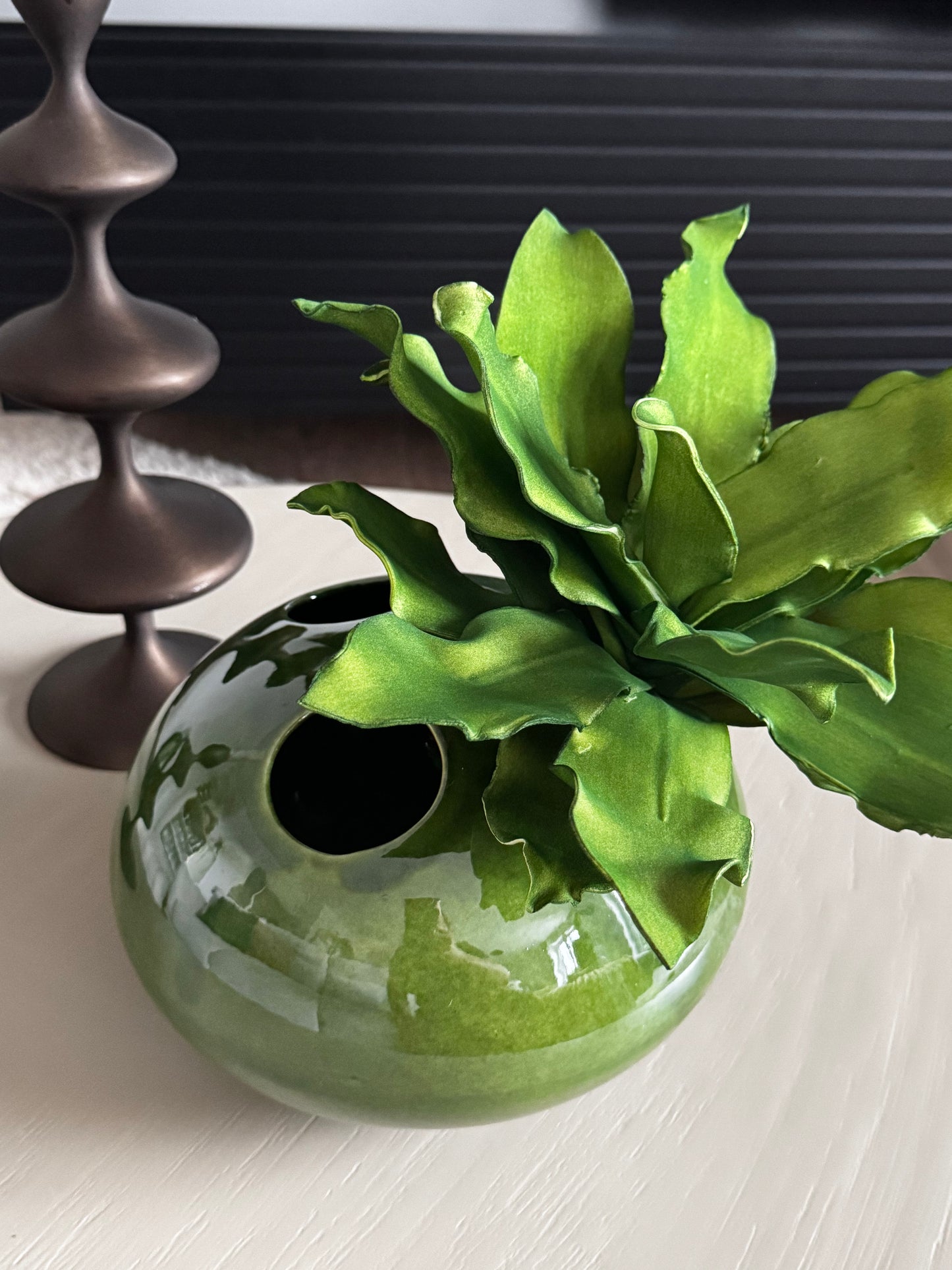 Ikeabana Vase / Blumenvase in Grün Luimes & Luimes 20 x16 cm
