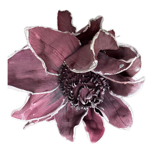 Edle Kunstblume in Bordeaux Luimes & Luimes 85 cm