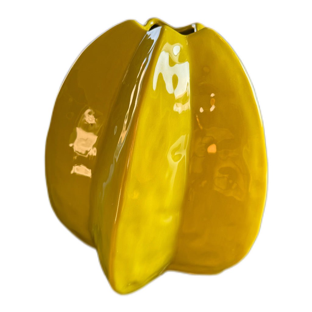 Blumenvase Sternfrucht grün XL von Countryfield 28 cm - JP Lifestyle & More
