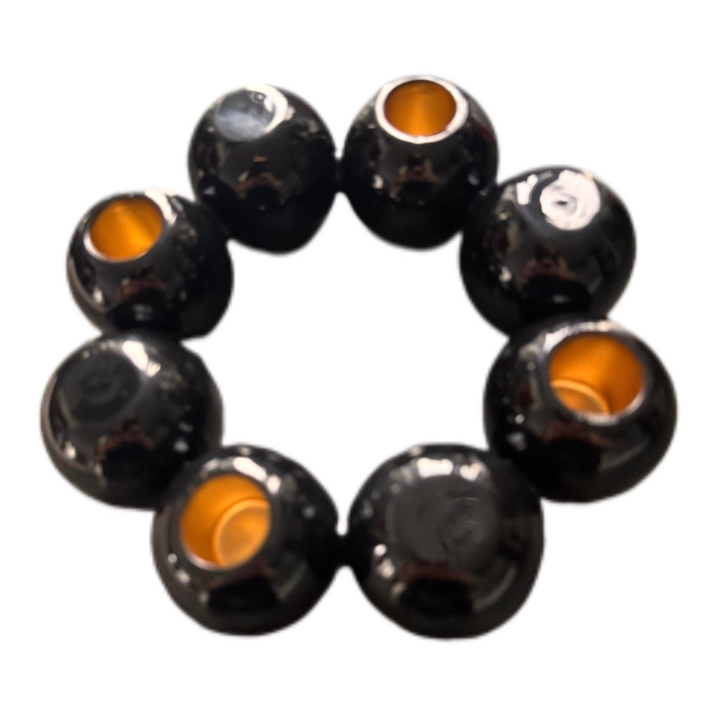 Bubbles Kerzenhalter in Schwarz von Present Time ø 17 cm - JP Lifestyle & More