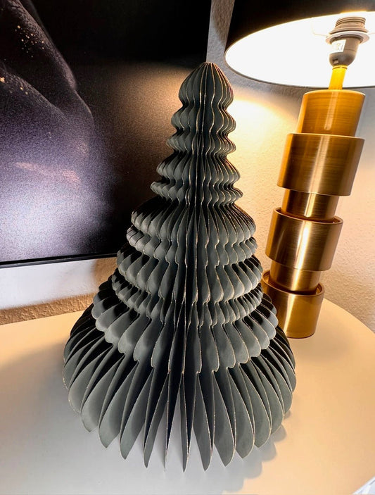 Exklusiver Weihnachtsbaum aus Papier in Waldgrün ca. 40 cm von MrsBLOOM - JP Lifestyle & More