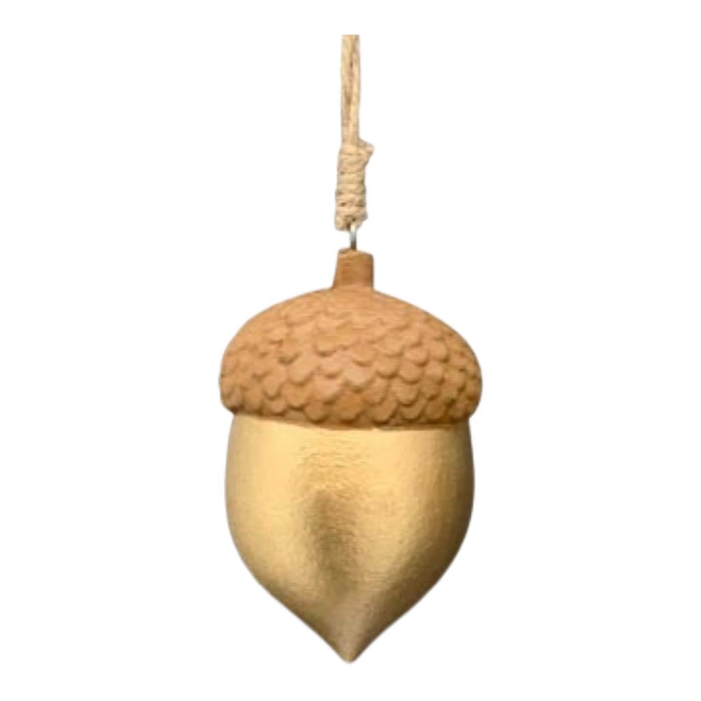 Exner Eichelhänger Lilian aus Holz, Gold-Bronze, 10 cm - JP Lifestyle & More
