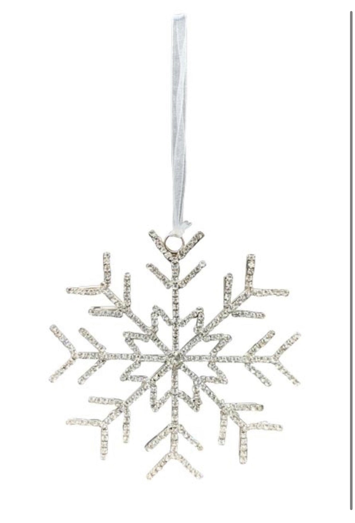 Exner Schneeflocken-Hänger Glin T Silber 11 cm - JP Lifestyle & More