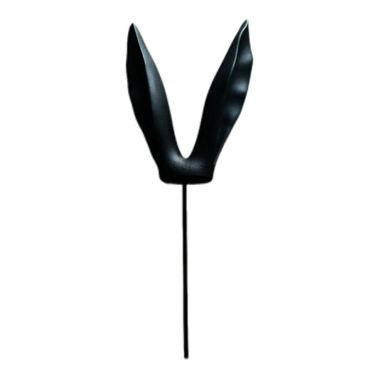 Hasenohren Stecker in Schwarz von Exner 12 cm - JP Lifestyle & More