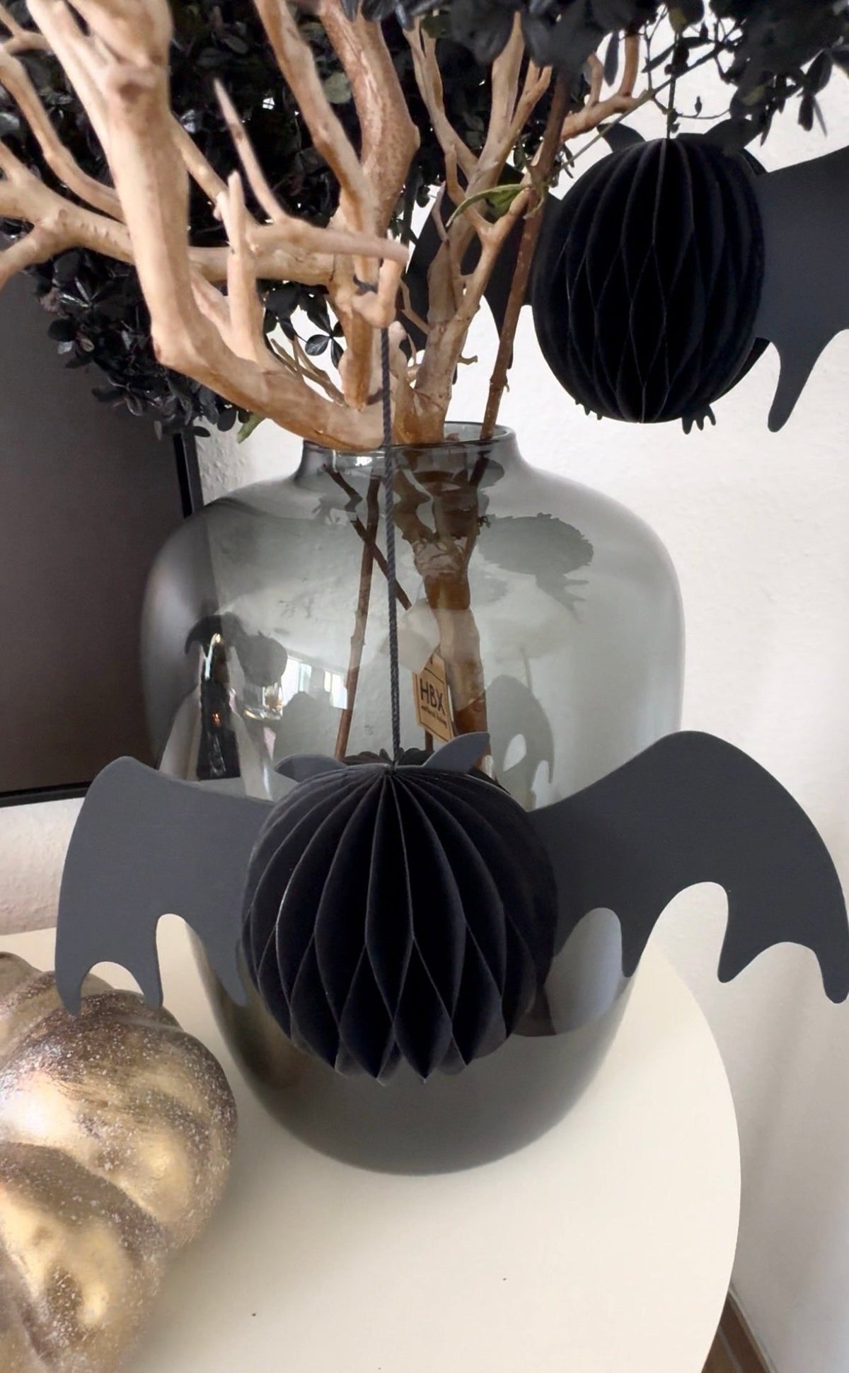 Kerzenhalter Totenkopf Glas transparent 5 cm Boltze Home - JP Lifestyle & More