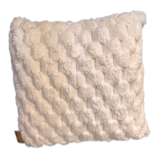 Wohnkissen VIVA Snow white 45 x 45 cm von Dutch Decor