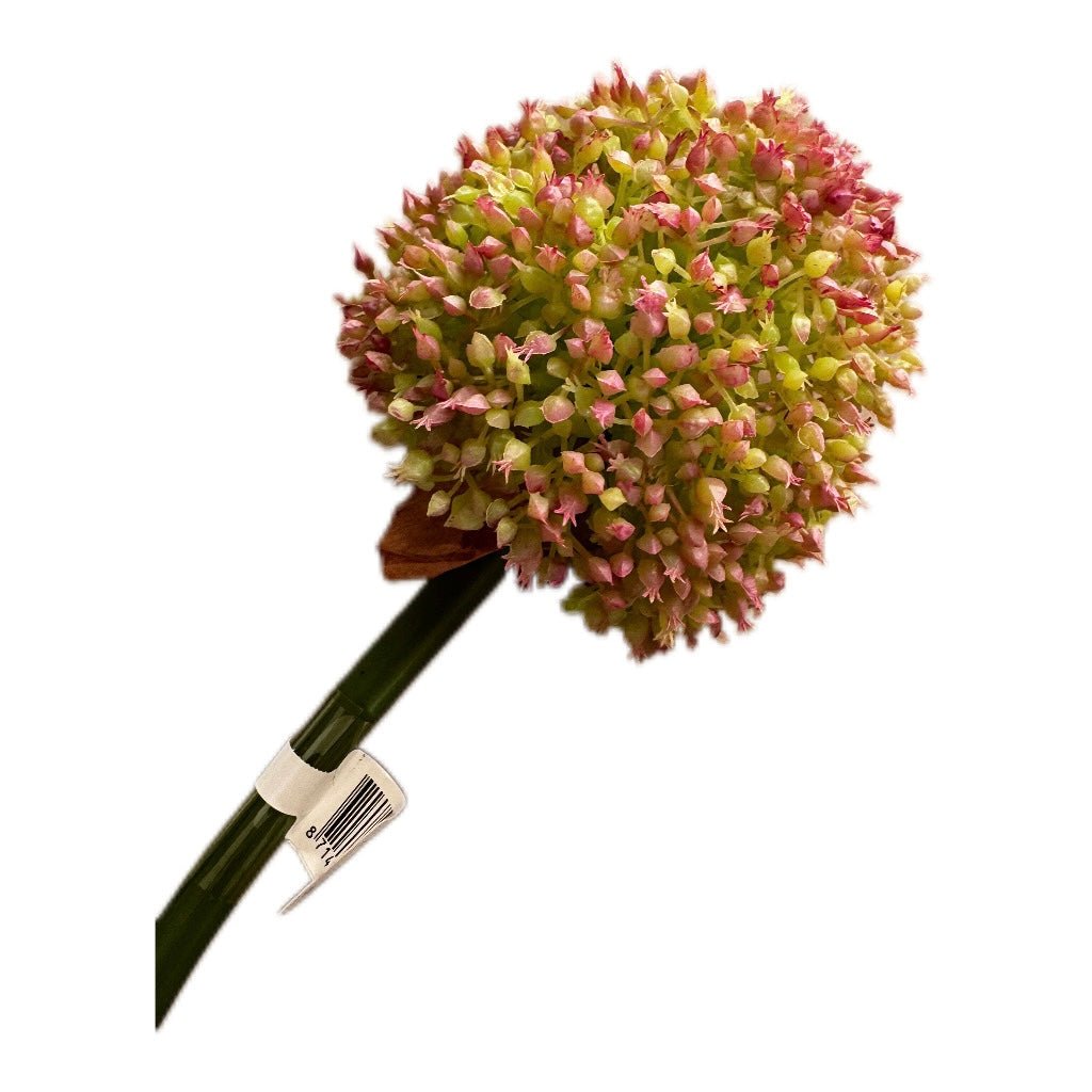 Künstlicher Zierlauch in Grün/Rosé 75 cm - JP Lifestyle & More