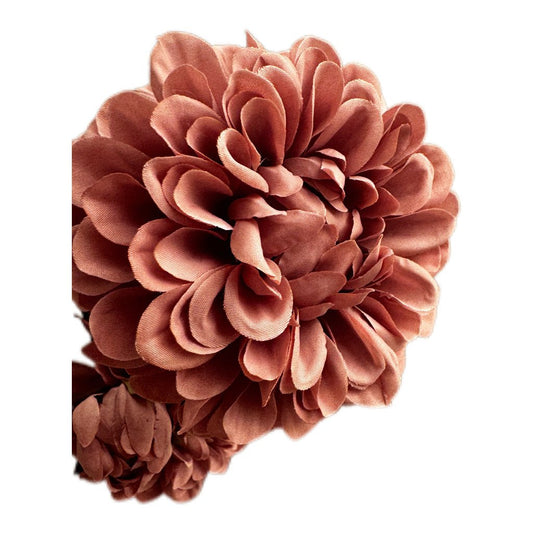 Kunstblume Dahlia in Altrosa 75 cm von Jelle Quint - JP Lifestyle & More