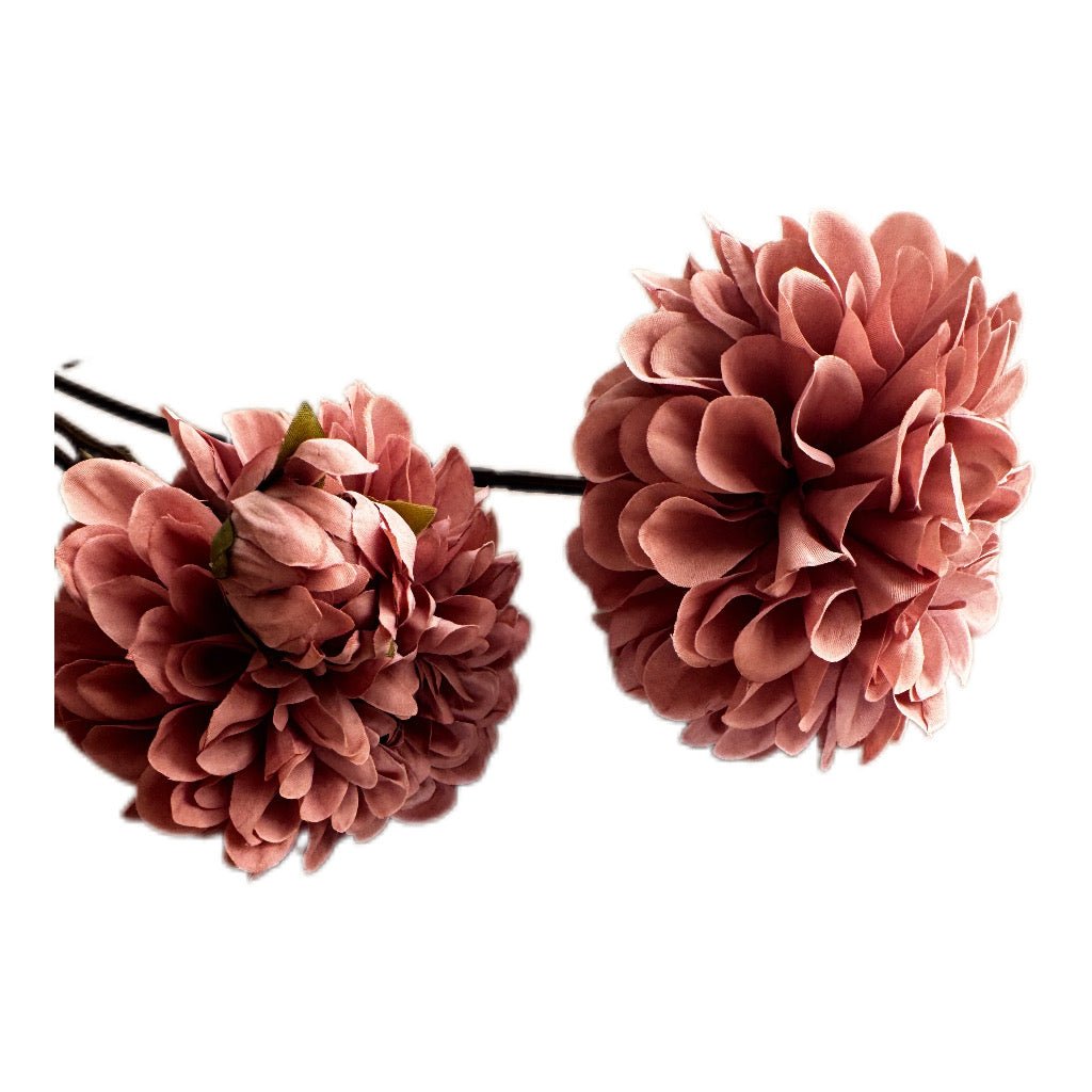 Kunstblume Dahlia in Altrosa 75 cm von Jelle Quint - JP Lifestyle & More