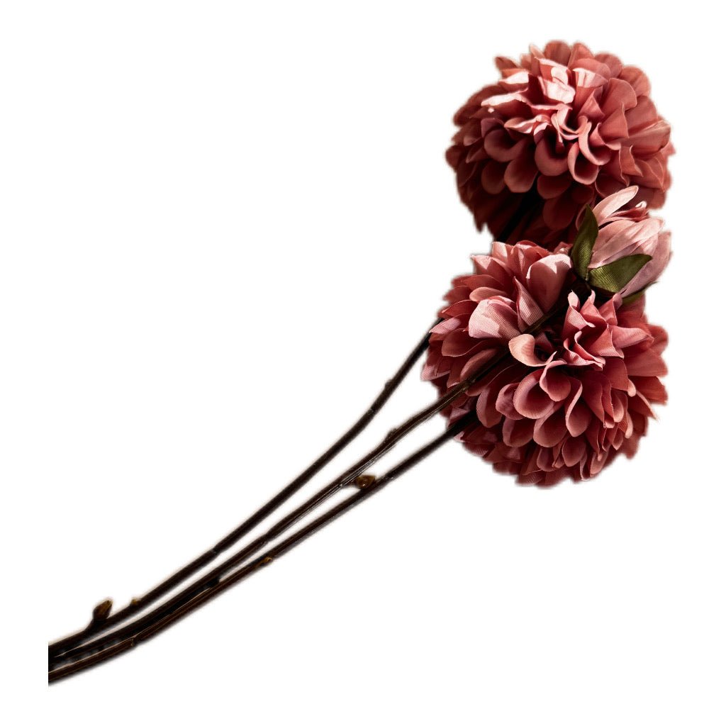 Kunstblume Dahlia in Altrosa 75 cm von Jelle Quint - JP Lifestyle & More